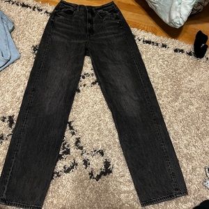 American eagle ashy black jeans